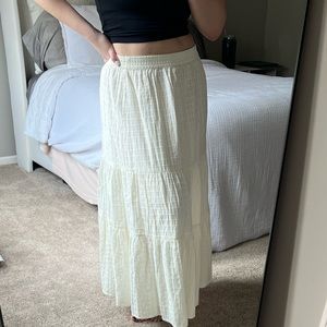 Evereve -  Cala windowpane skirt